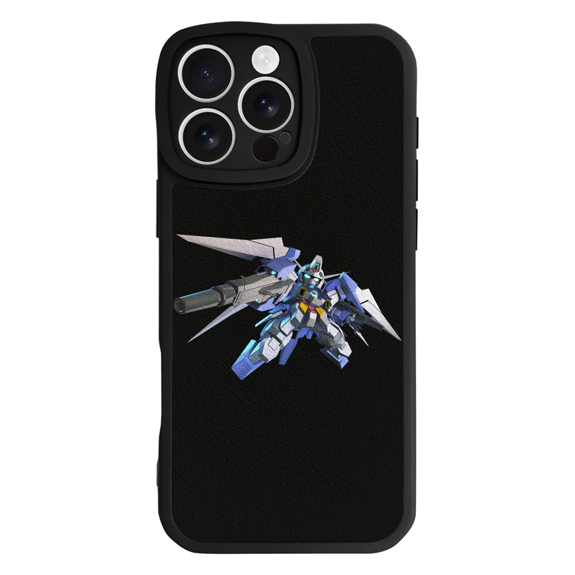 （画像用） 機動戦士ガンダム Mobile Suit Gundam 【iPhone 16シリーズ対応】シリコンスマホケース（レザー調） 材質：シリコン
